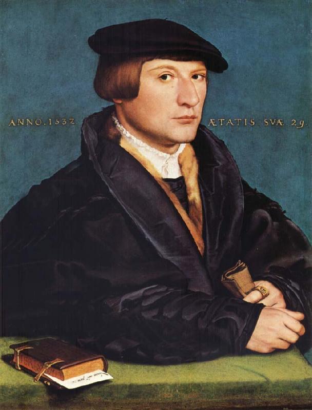 HOLBEIN, Hans the Younger Portrait of a Member of the Wedigh Family oil painting image